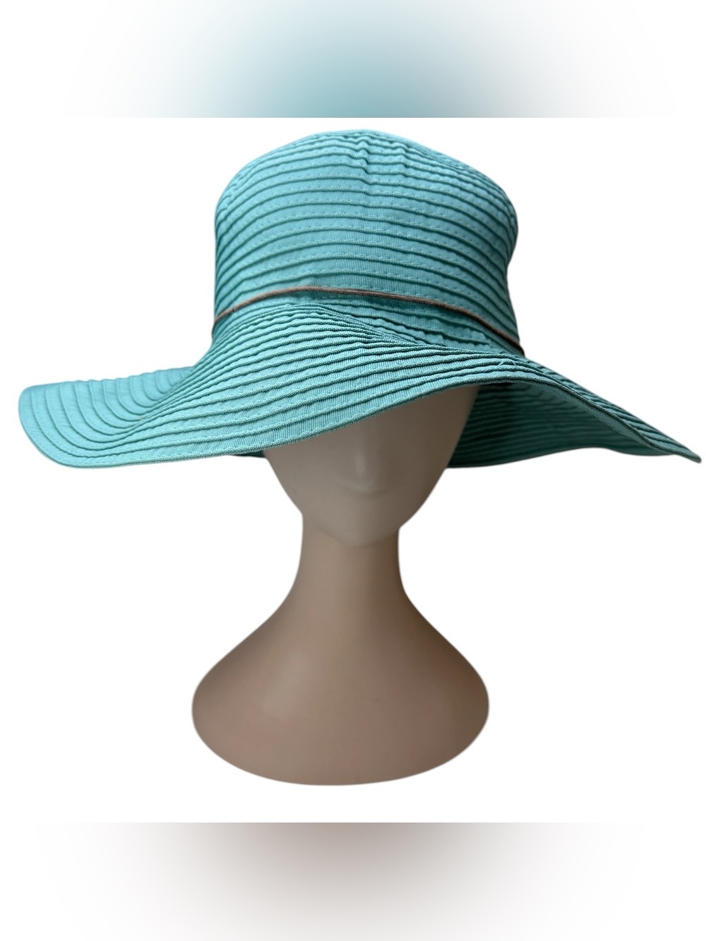 Peter Grimm "Glenda" sun hat in teal sun protection, beach, outdoor, outside
